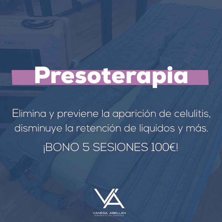 Presoterapia kids press Vanesa Abellan Dermoestetica