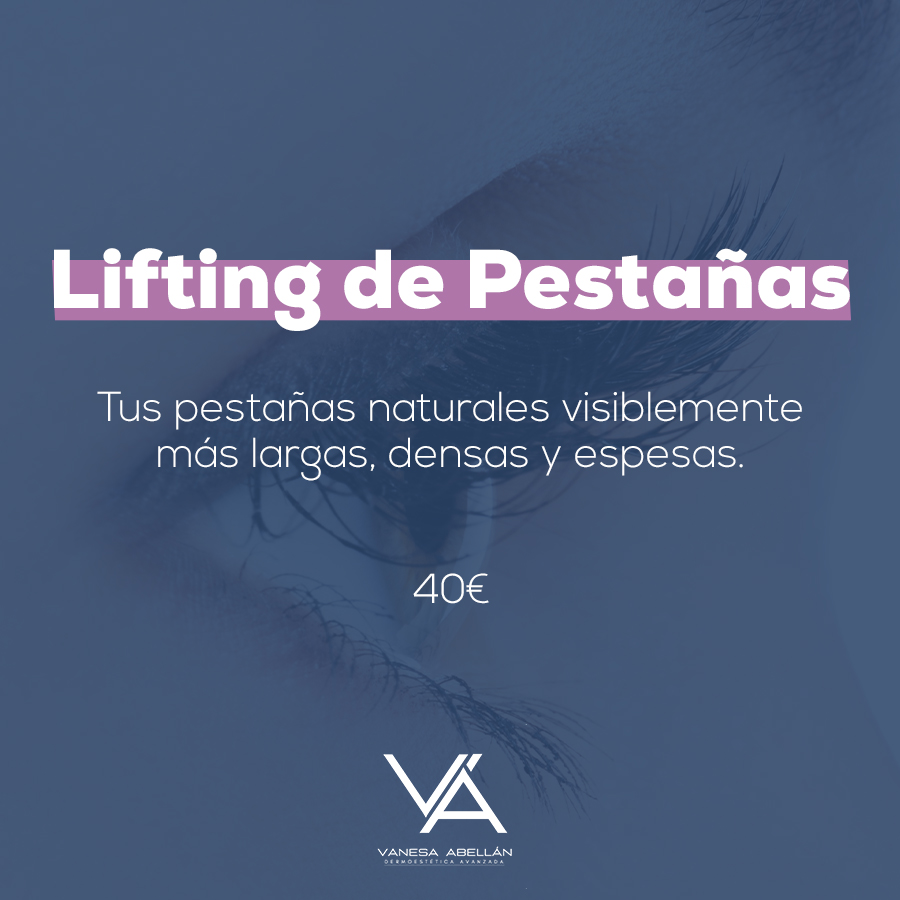 liting de pestañas Vanesa Abellan